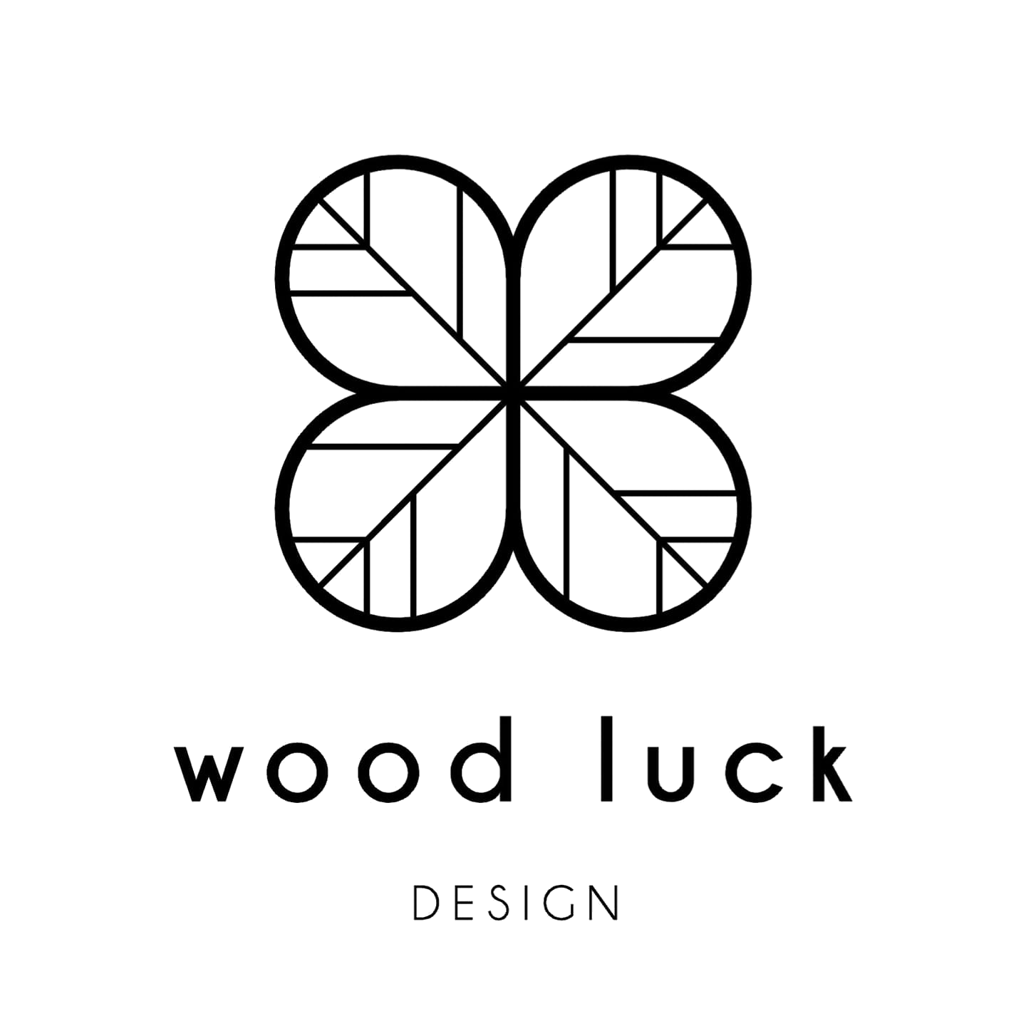 Logotipo de Wood luck